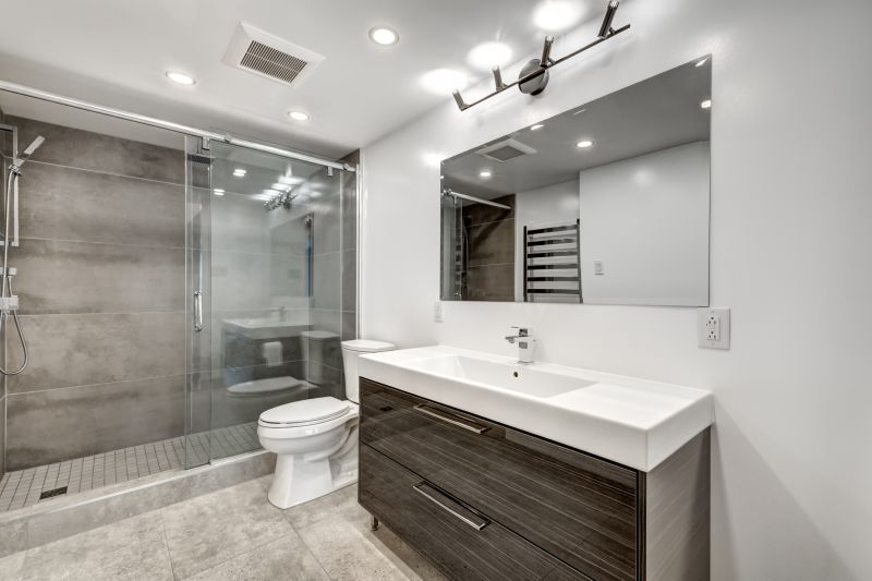 Wide View of Bathroom Renovation
